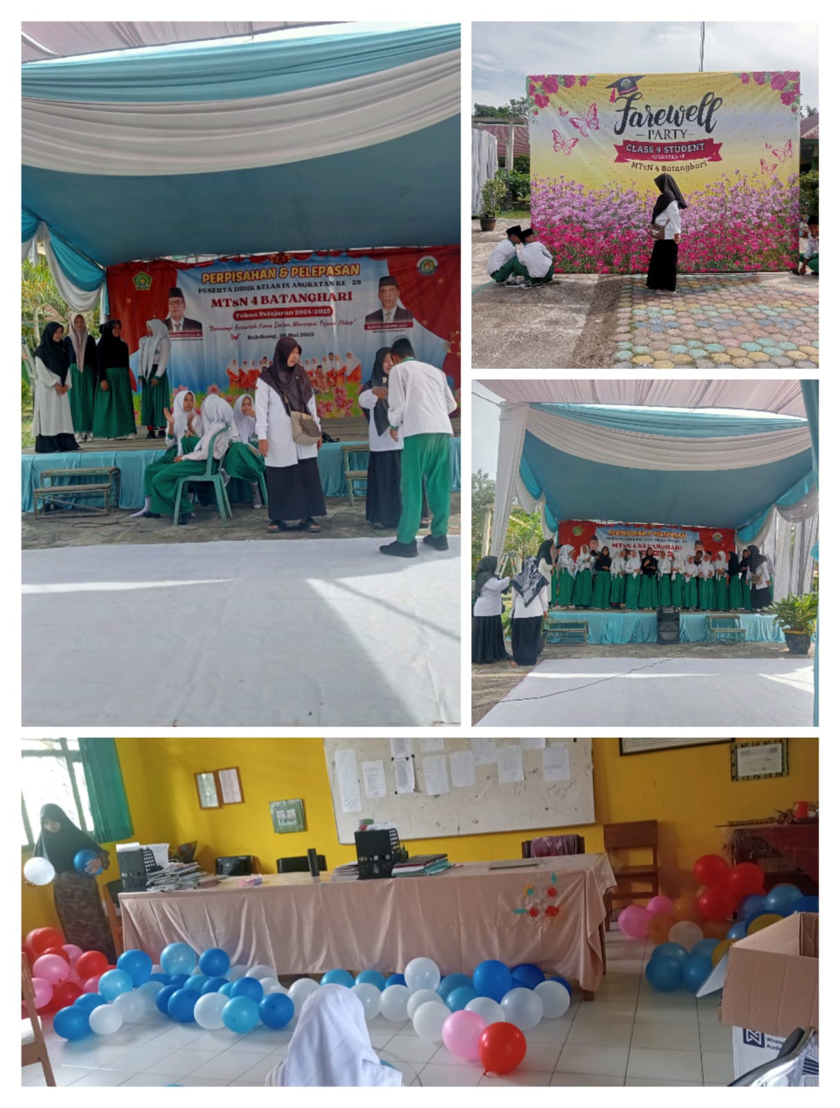 H-1 Persiapan Pelepasan Siswa Kelas IX MTsN 4 Batanghari H-1 Persiapan Pelepasan Siswa Kelas IX MTsN 4 Batanghari