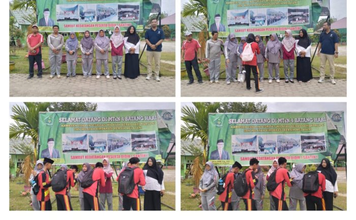 Penanaman Karakter Disiplin, Sejak Siswa Memasuki Gerbang Madrasah