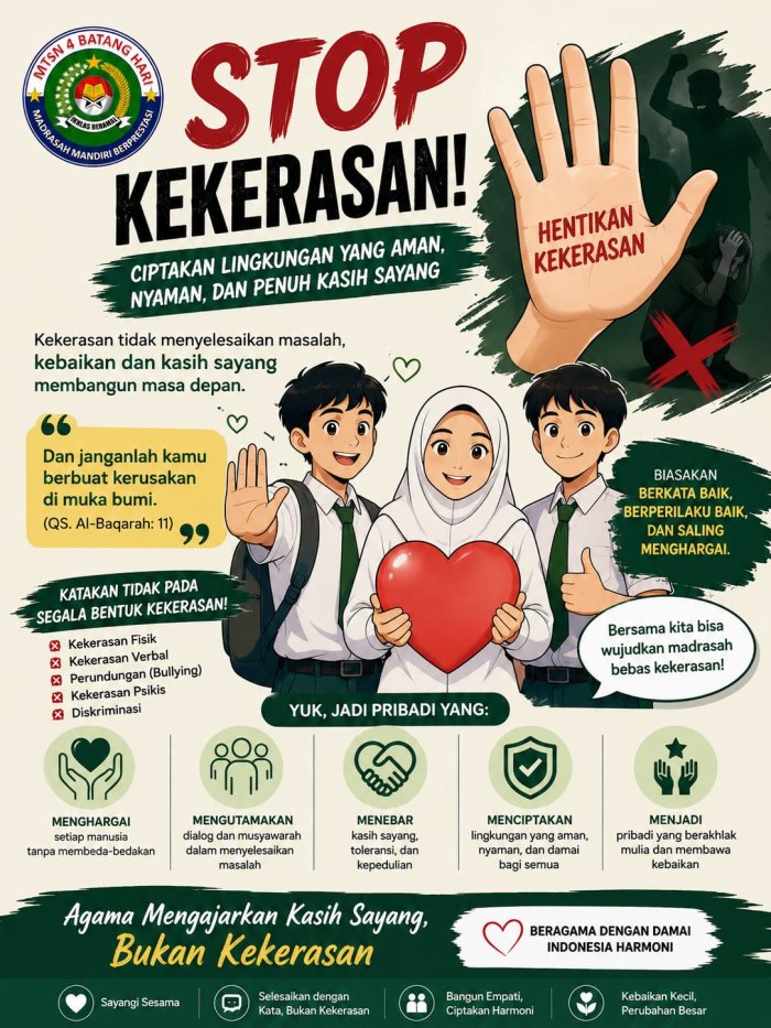Kolaborasi Manusia dan AI di Kelas Coding: Inovasi Kreatif Siswa MTsN 4 Batanghari Gaungkan Anti Kekerasan