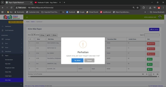 Tertib Administrasi Akademik, Operator EMIS MTsN 4 Batang Hari Sukses Kirim Nilai RDM ke Pusat Tertib Administrasi Akademik, Operator EMIS MTsN 4 Batang Hari Sukses Kirim Nilai RDM ke Pusat