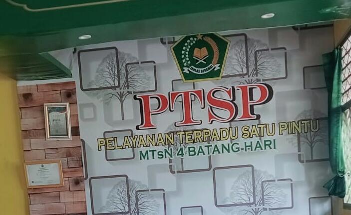 PTSP MTSN 4 Batang Hari