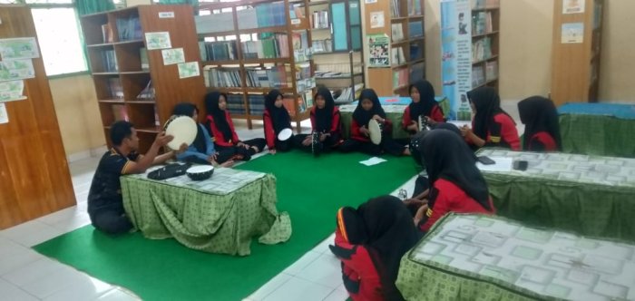 Ashabun Nada MTsN 4 Batang Hari Gencar Lakukan Latihan Rutin Demi Penampilan Terbaik