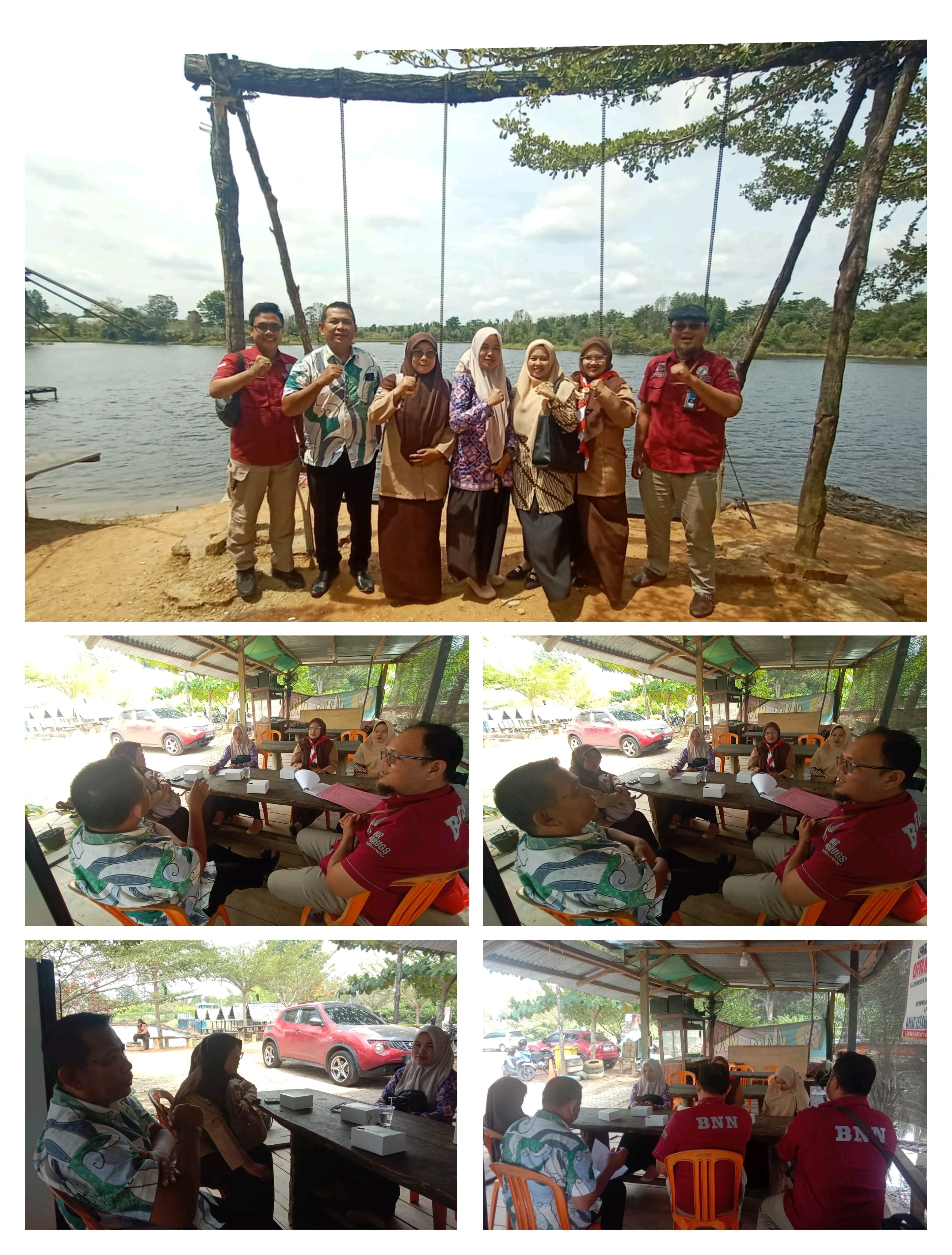 Pembekalan Guru Pendamping Remaja Teman Sebaya Anti Narkotika di Danau Letang