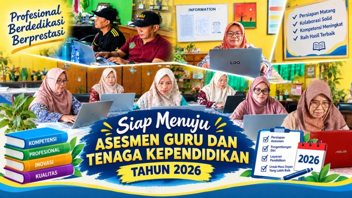 Pasca Simulasi GTK, MTsN 4 Batang Hari Siap Hadapi  Asesmen Kompetensi Guru dan Tenaga Kependidikan Madrasah 2026