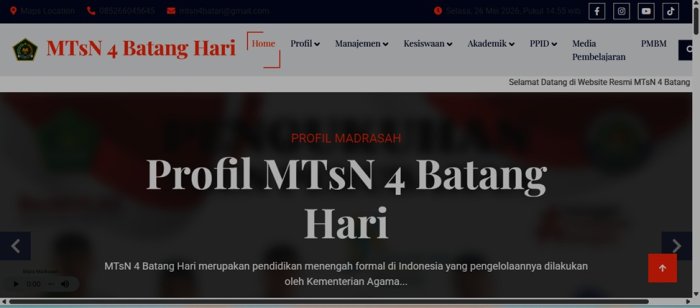Profiling singkat Madrasah Tsanawiyah Negeri 4 Batang Hari