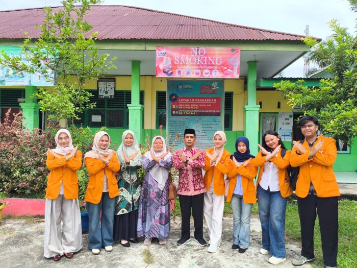 Terima Kunjungan Mahasiswa Universitas Jambi dalam Sosialisasi Bahaya Merokok