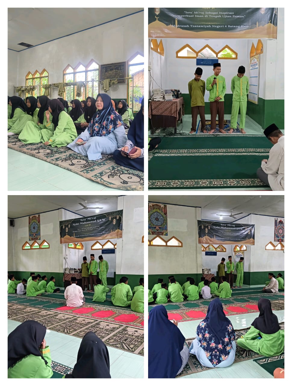 Tausiah Inspiratif MTsN 4 Batanghari: Sosialisasi Nilai Bersyukur pada Generasi Muda