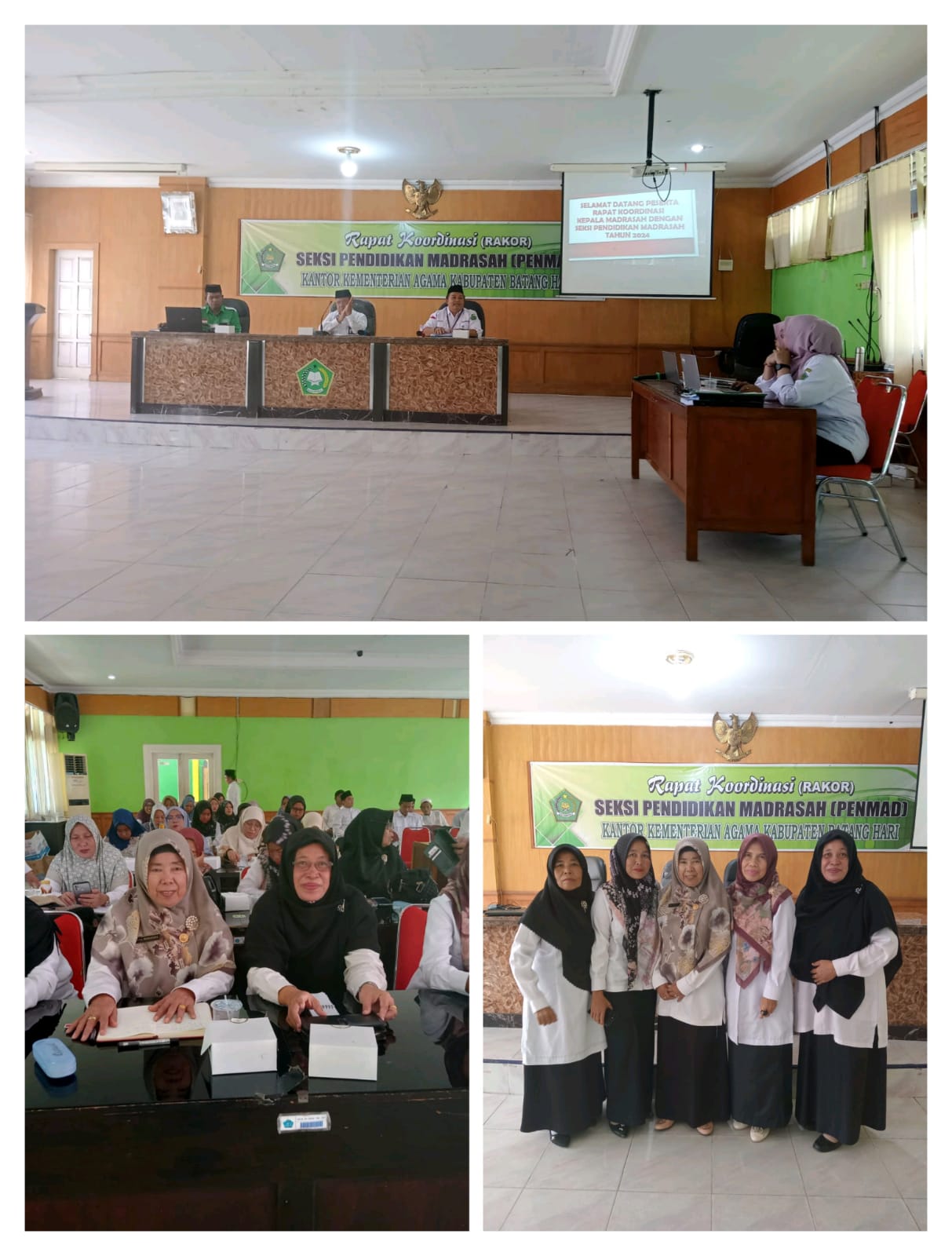 KEMENAG BATANG HARI ADAKAN RAKOR BULANAN KEPALA MADRASAH