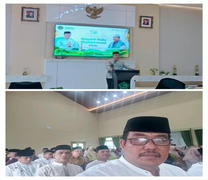 Kemenag Batang Hari Gelar Peringatan Maulid Nabi Muhammad SAW 1448 H