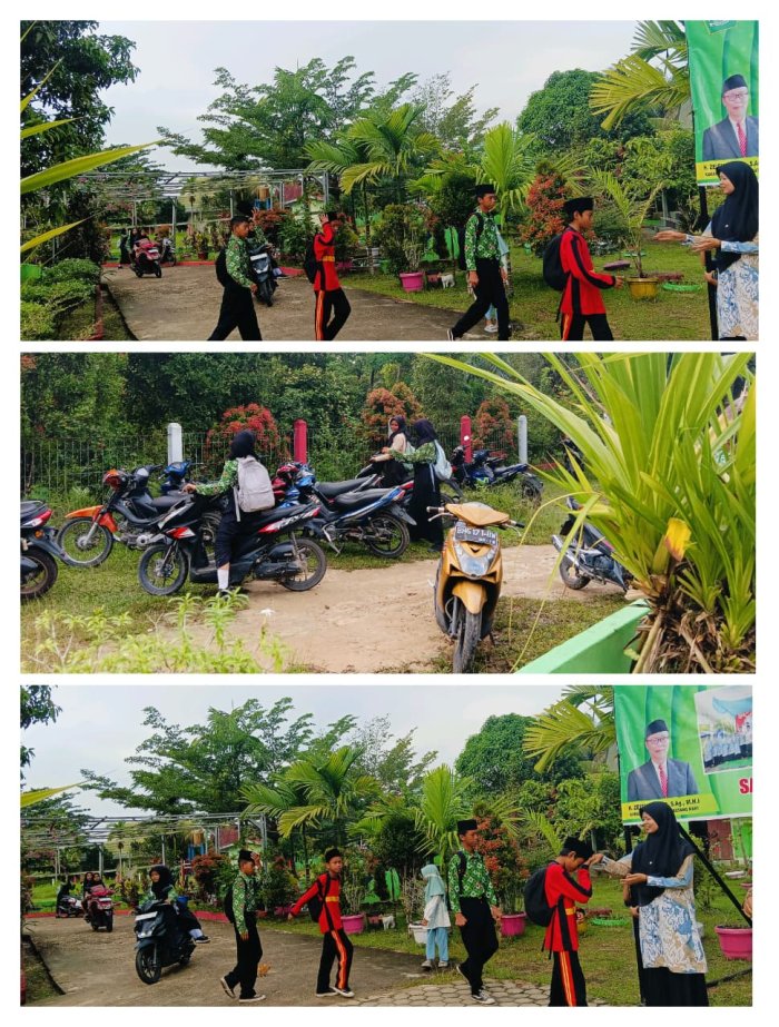 Semangat Pagi Siswa MTsN 4 Batanghari: Berangkat Bersama, Sambut Hari dengan Senyum dan Salim Hangat Semangat Pagi Siswa MTsN 4 Batanghari: Berangkat Bersama, Sambut Hari dengan Senyum dan Salim Hangat