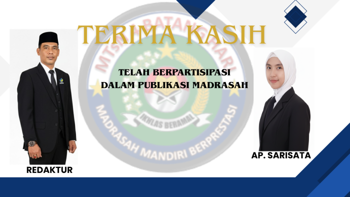 Peran Kepala MTsN 4 Batang Hari dalam Suksesnya Website Madrasah Peran Kepala MTsN 4 Batang Hari dalam Suksesnya Website Madrasah