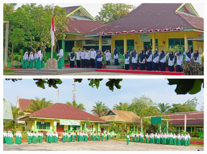 Semangat Juang Pelajar, Kunci Sukses Masa Depan-Amanat Upacara di MTsN 4 Batang Hari