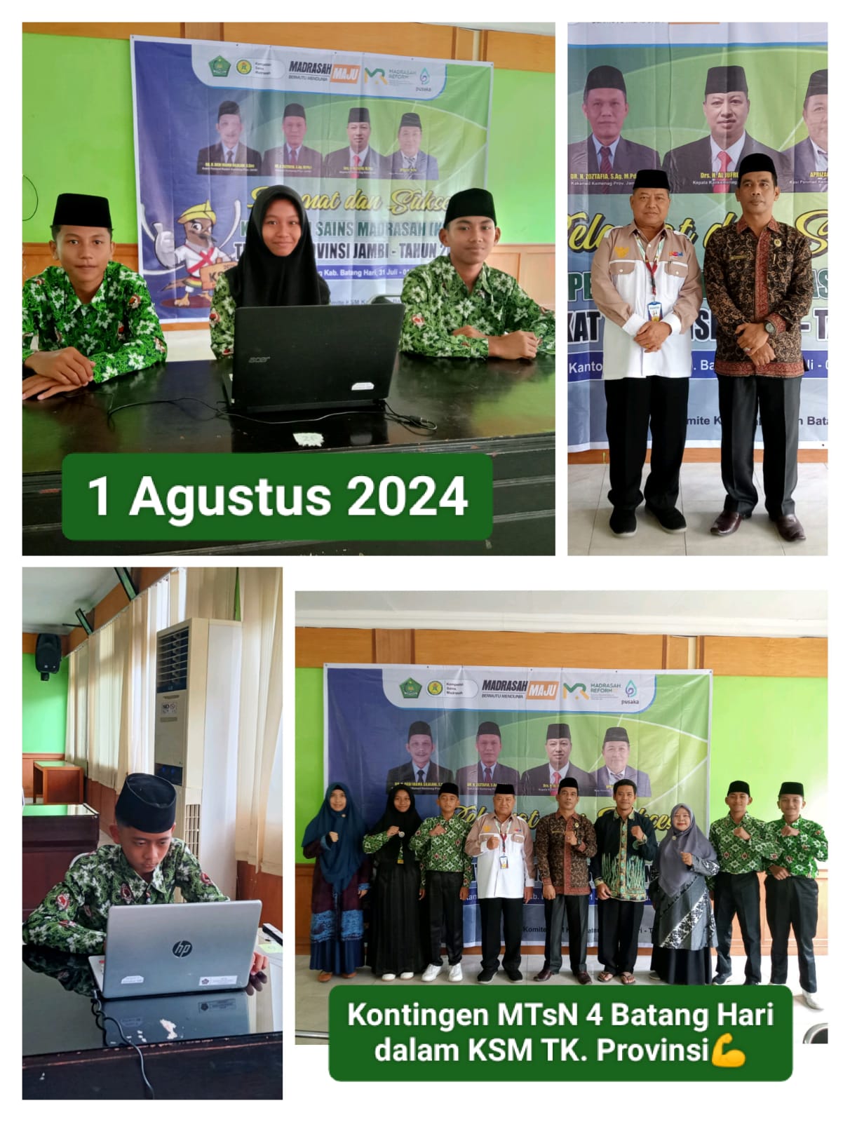 EKSPEKTASI MENUJU TINGKAT NASIONAL