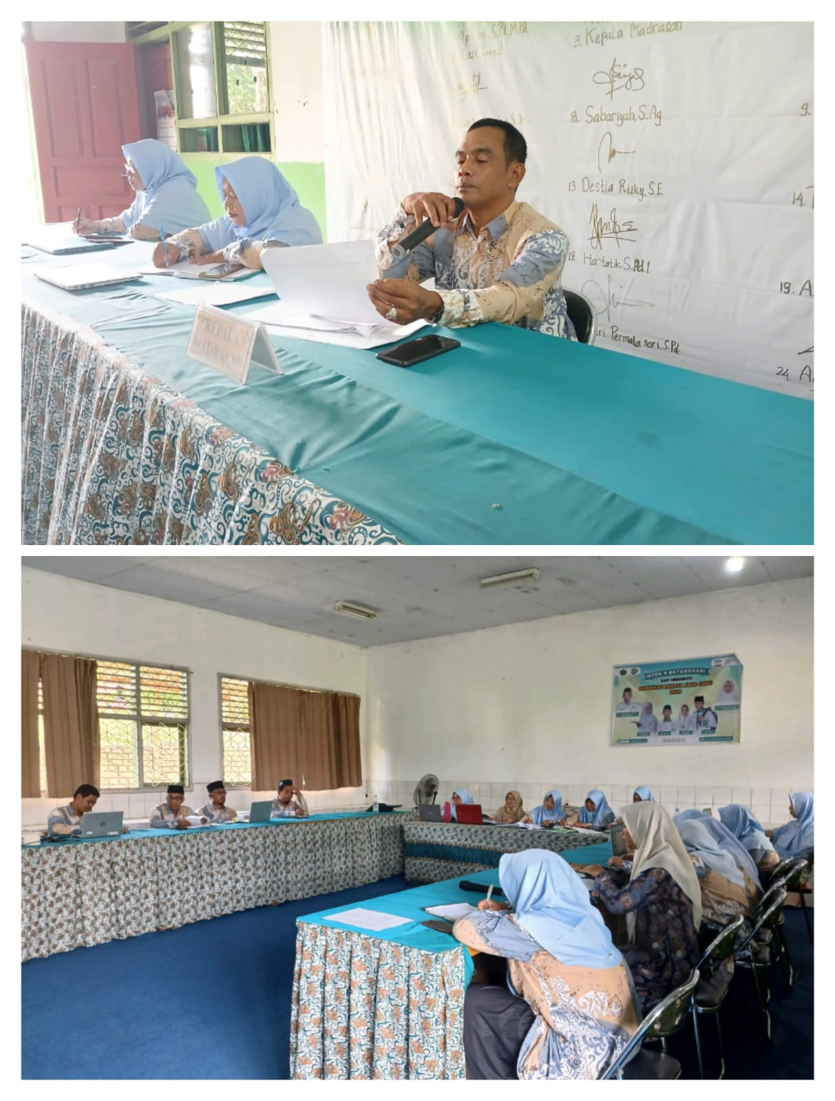 MTsN 4 Batanghari Perkuat Komitmen Zona Integritas Melalui Rapat Pemantapan.