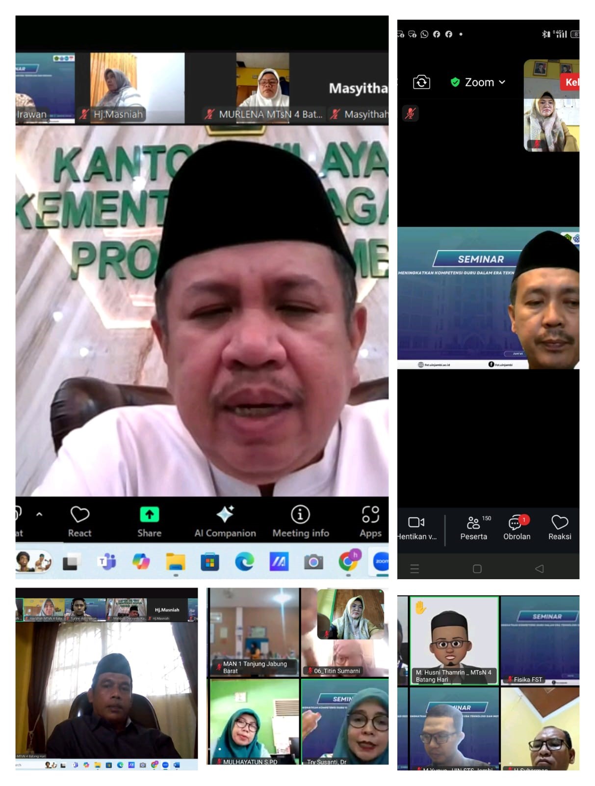 Seminar Peningkatan Kompetensi Guru MIPA dalam Era Teknologi dan Inovasi serta Sosialisasi