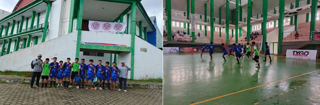 SISWA MTSN 4 BATANG HARI MENGIKUTI TURNAMEN FUTSAL ANTARPELAJAR SE KABUPATEN BATANG HARI