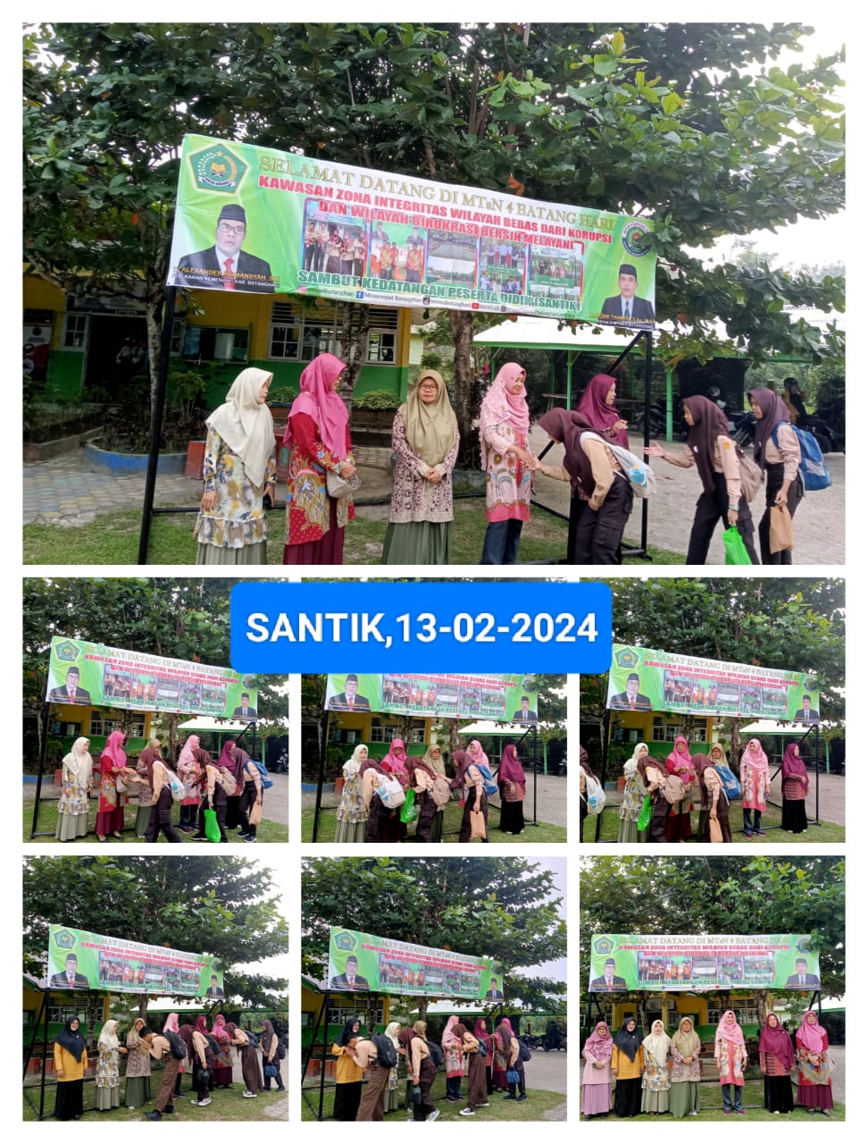 SAMBUT KEDATANGAN PESERTA DIDIK (SANTIK)