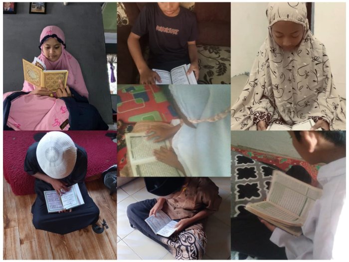 Tetap Istiqamah, Murid MTsN 4 Batang Hari Laksanakan Kegiatan Pembiasaan Pembacaan Surah Yasin