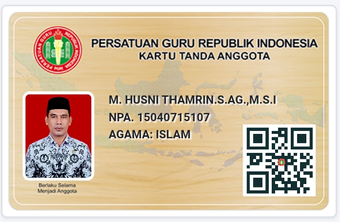 GTK MTsN 4 Batang Hari Manfaatkan Liburan dengan Membuat KTA PGRI