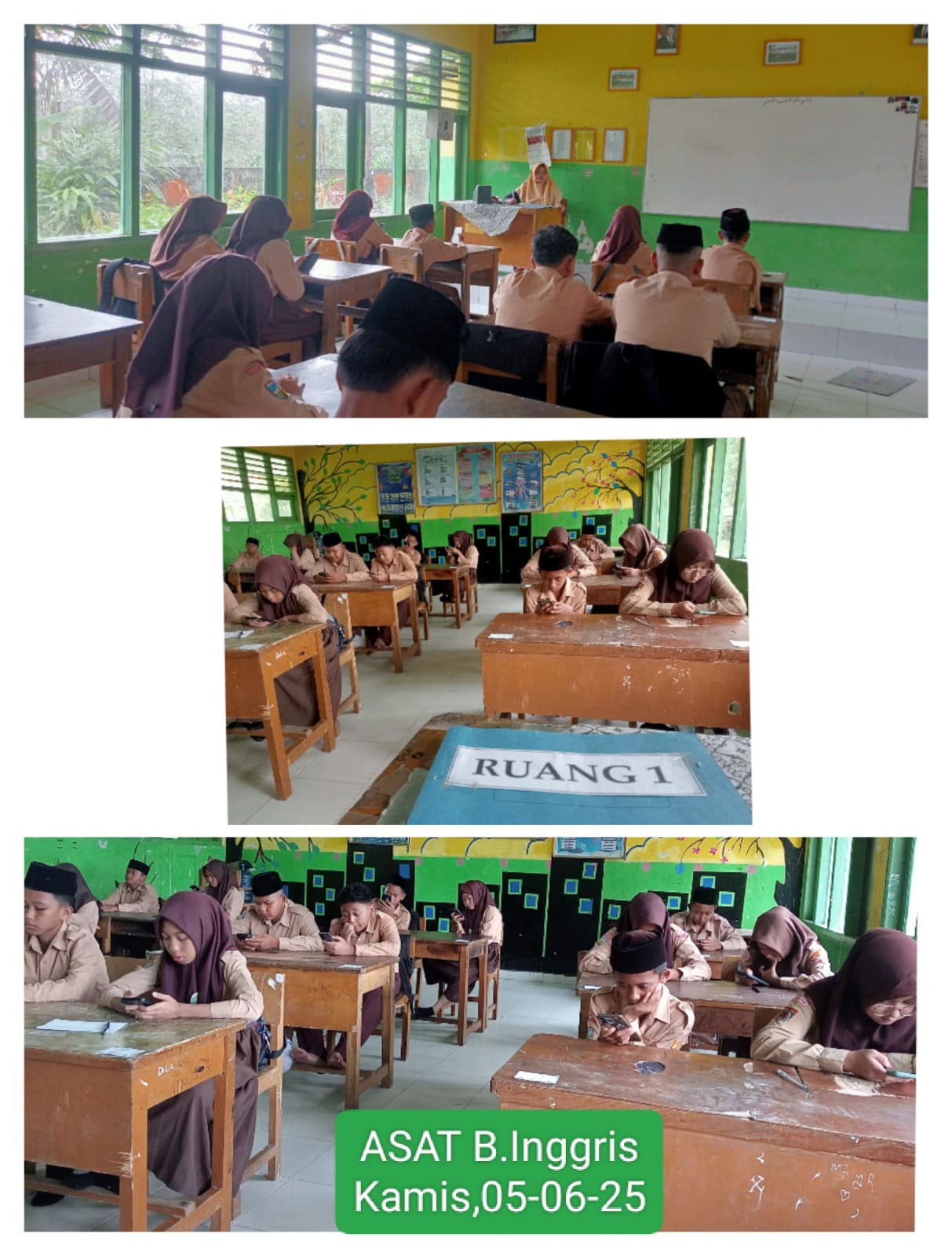 Hari Ke Empat,ASAT Berjalan Dengan Lancar Dan Tertib.