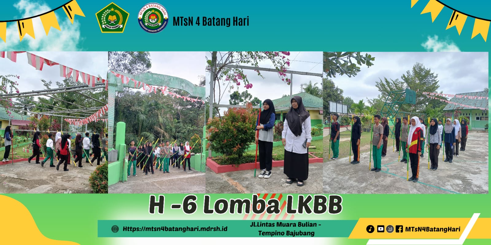 Menuju Juara! Tim LKBB MTsN 4 Batang Hari Intensif Latihan H-6 Lomba Menuju Juara! Tim LKBB MTsN 4 Batang Hari Intensif Latihan H-6 Lomba