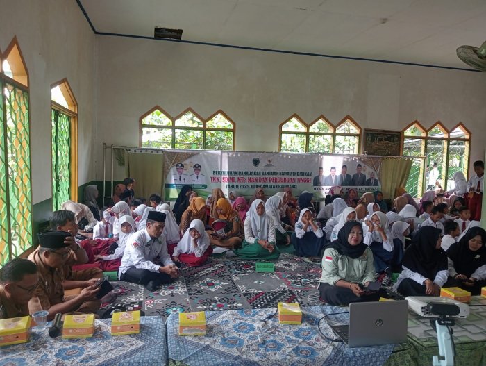 Pendistribusian Dana Pendidikan BAZNAS untuk Wilayah Kecamatan Bajubang