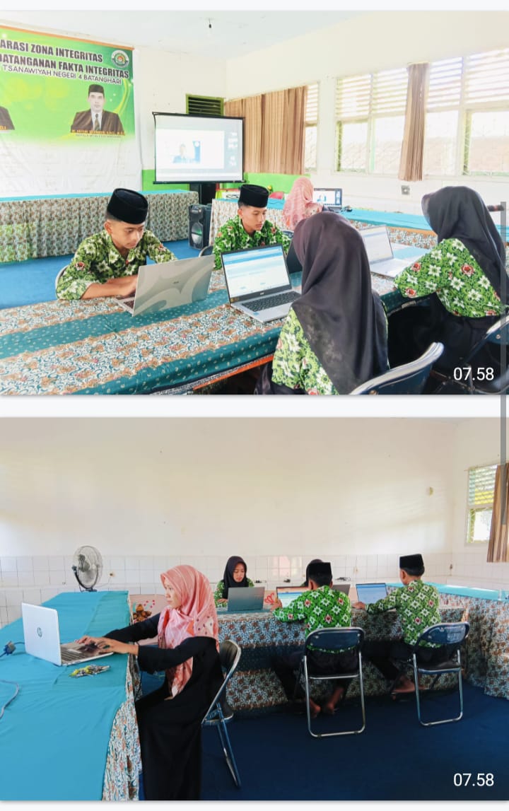 MTsN 4 Batanghari Mengasah Kemampuan Bahasa Arab Melalui OBA.