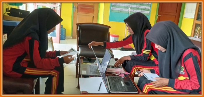 Alhamdulillah, Uji Coba OMI Matematika MTsN 4 Batanghari Berjalan Sukses