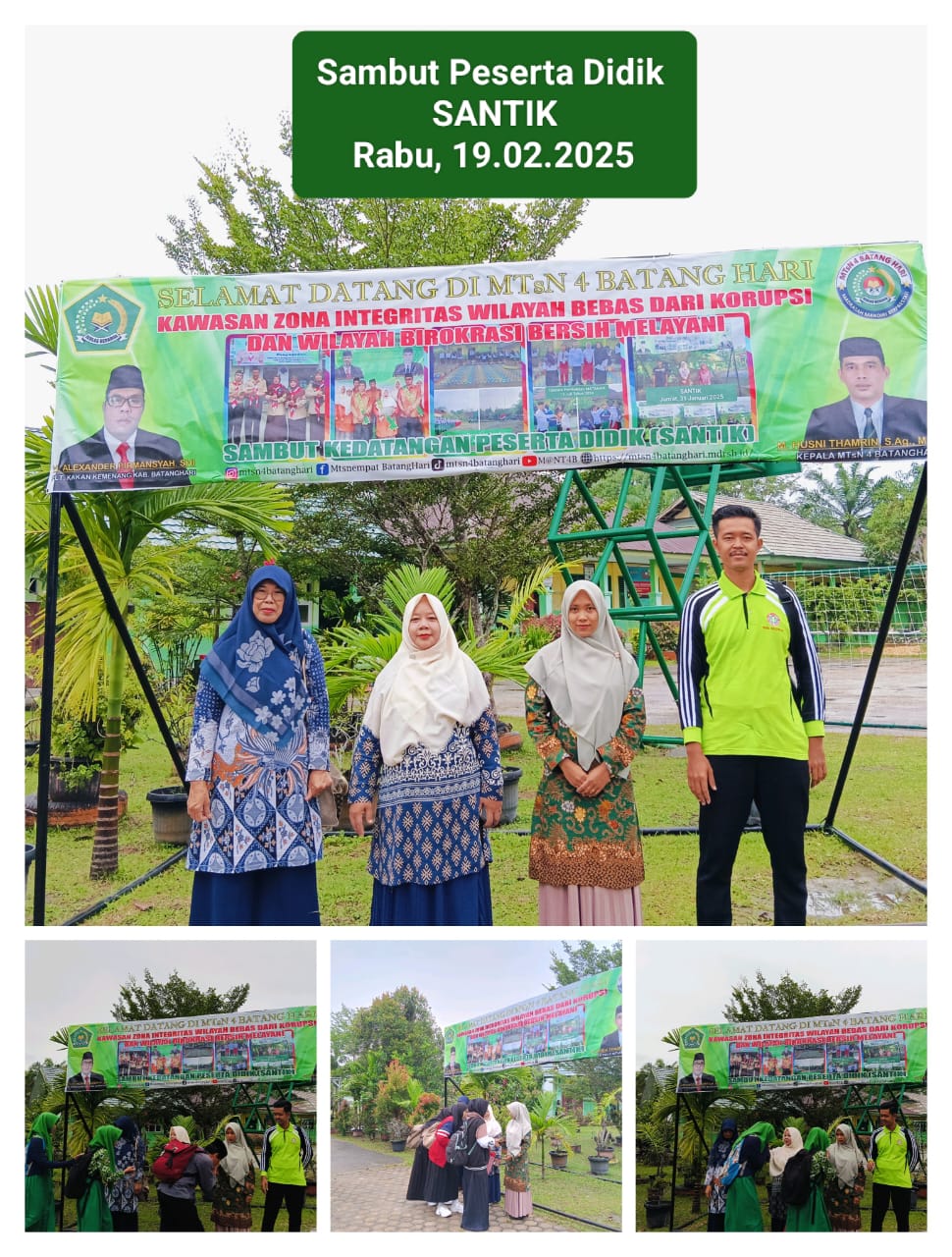 Semangat pagi ! Security dan para Guru sambut siswa dengan motivasi Semangat pagi ! Security dan para Guru sambut siswa dengan motivasi