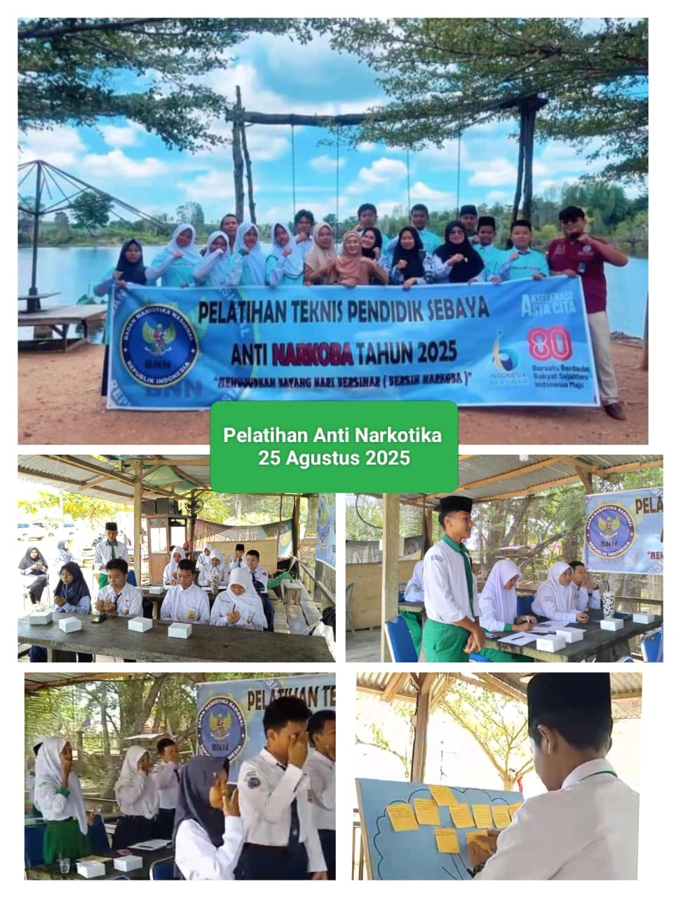 2 orang siswa terbaik MTsN 4 Batanghari Ikuti Pembinaan Teman Sebaya Anti Narkotika 2 orang siswa terbaik MTsN 4 Batanghari Ikuti Pembinaan Teman Sebaya Anti Narkotika