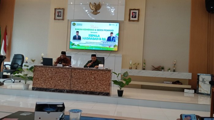 Kasi Penmad Tekankan Peningkatan Akreditasi Madrasah
