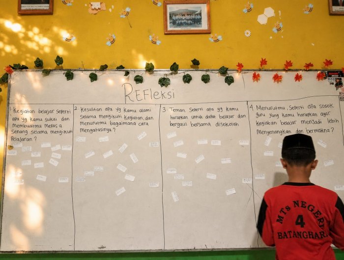 Refleksi Awal Tahun Pelajaran, Bekal Siswa Kelas IX B Menyongsong Prestasi Gemilang