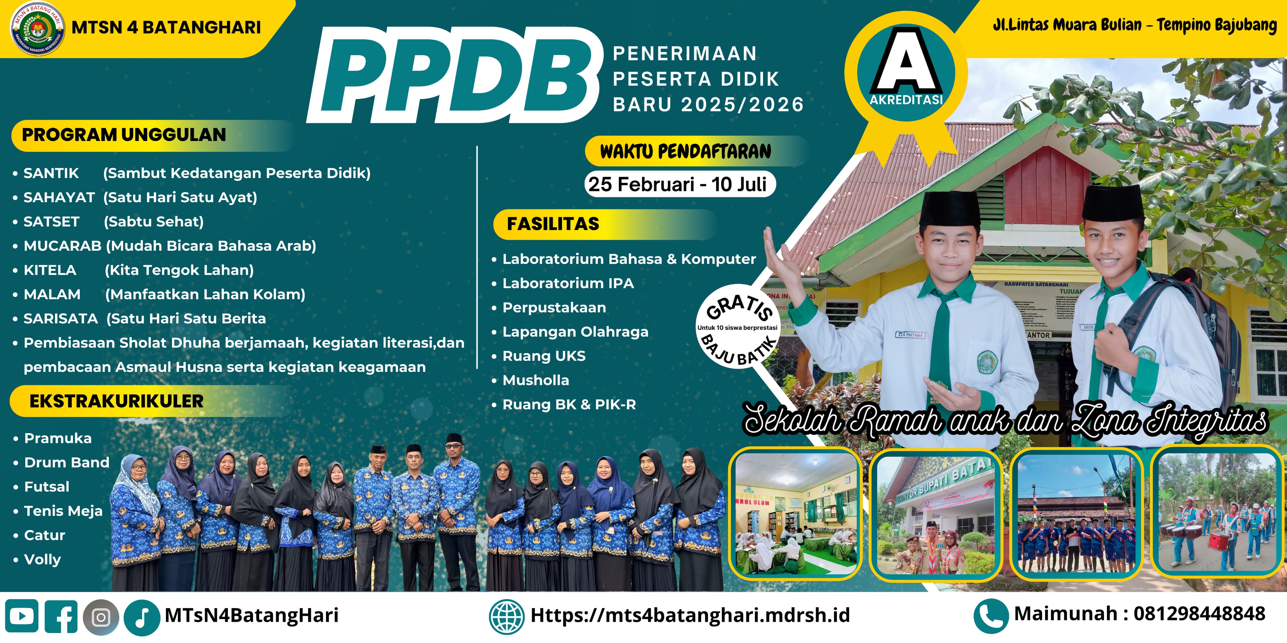 Sosialisasi Awal PPDB melalui Media Sosial