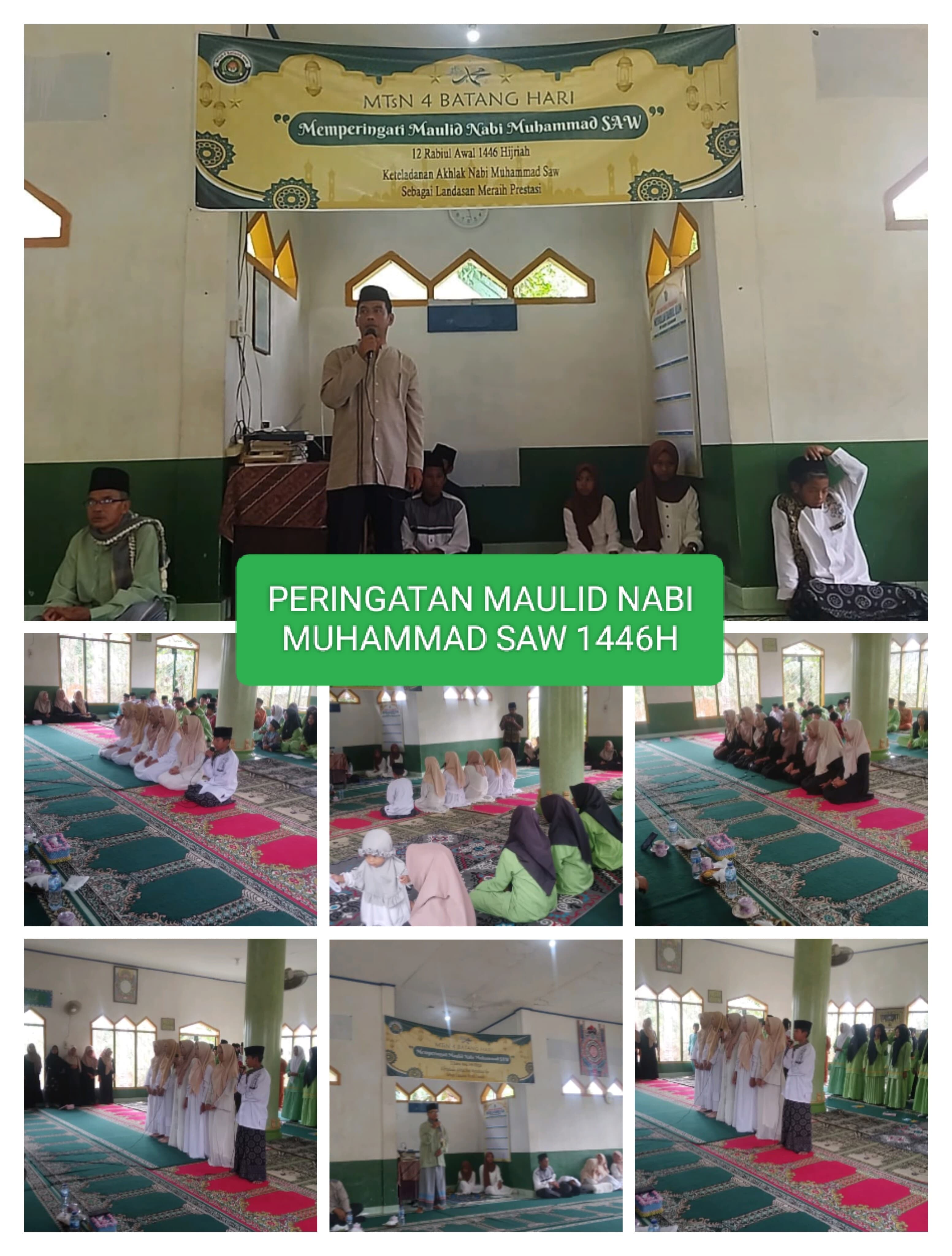 GEMA SHOLAWAT NABI MENGGEMPARKAN MUSHOLA BAHRUL ULUM