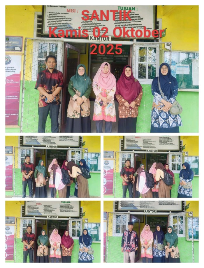 MTsN 4 Batanghari Sambut Kehadiran Peserta Didik Walaupun Hujan Melanda MTsN 4 Batanghari Sambut Kehadiran Peserta Didik Walaupun Hujan Melanda