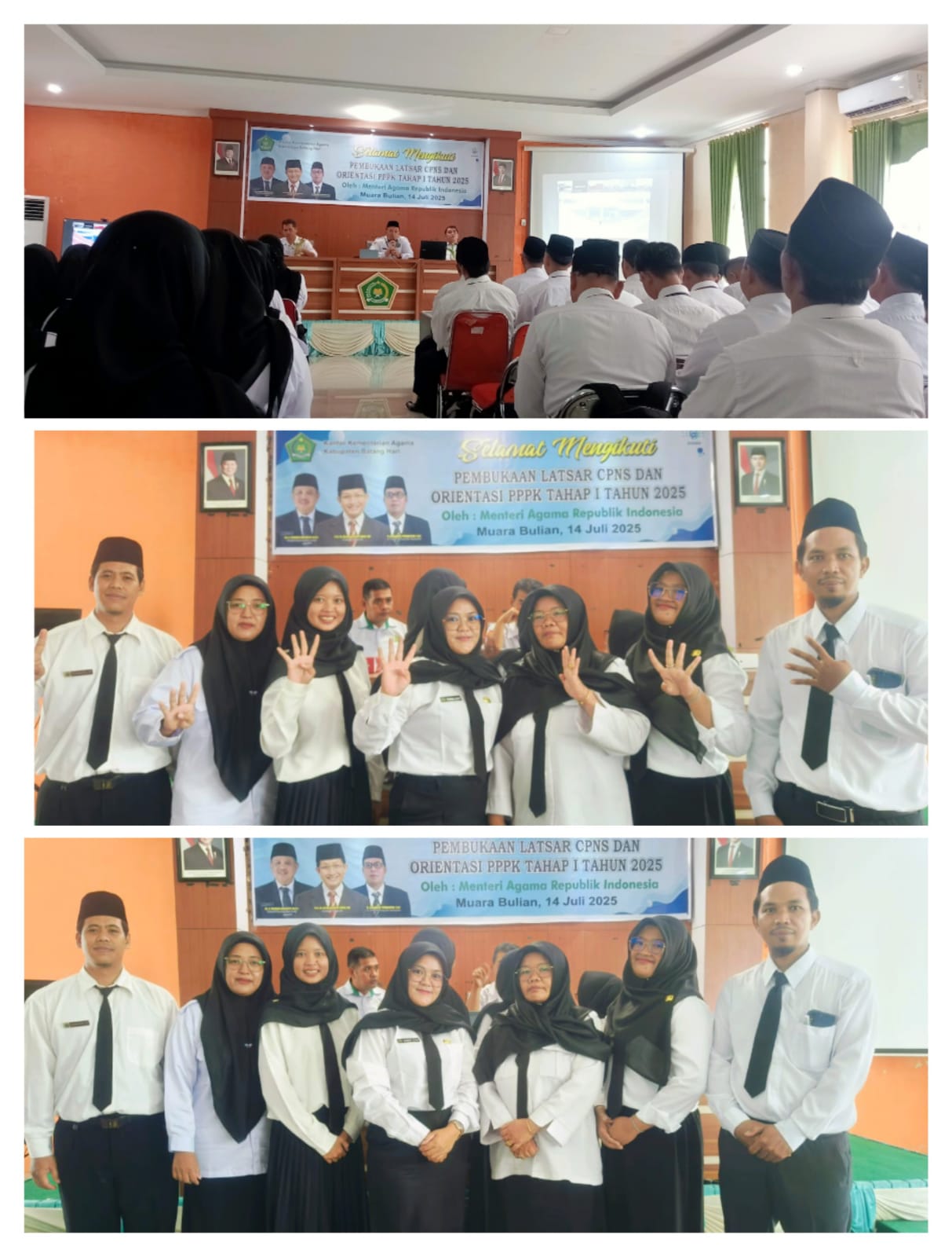 MTsN 4 Batanghari Mengikuti Pembukaan LATSAR CPNS dan Orientasi PPPK 2025: Siap Mengabdi dengan Profesional. MTsN 4 Batanghari Mengikuti Pembukaan LATSAR CPNS dan Orientasi PPPK 2025: Siap Mengabdi dengan Profesional.