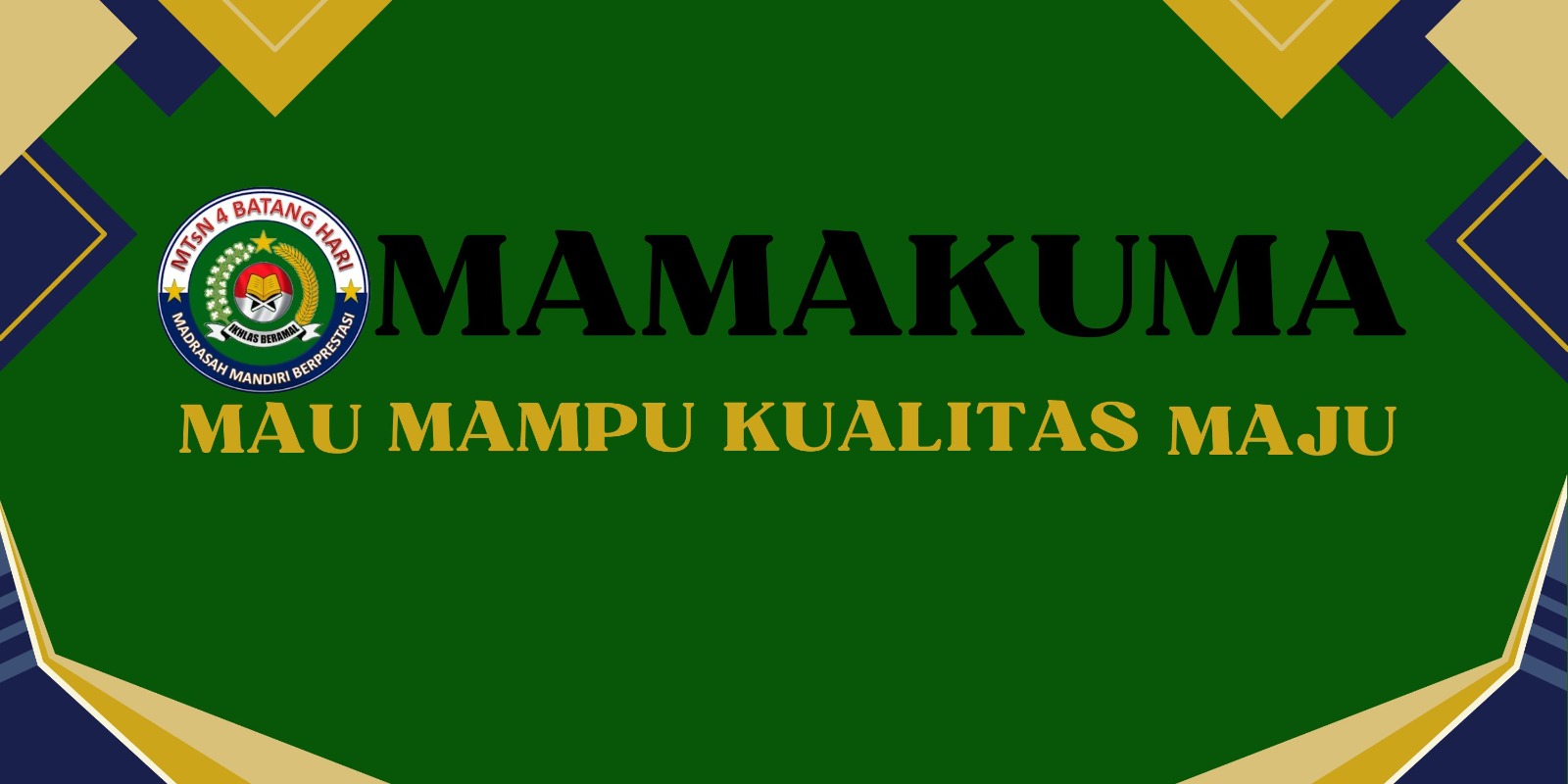 MAMAKUMA MENGHANTARKAN MTsN 4 BATANGHARI MASUK VERIFIKASI NASIONAL