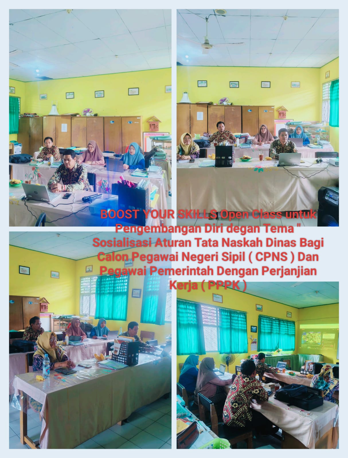 Tingkatkan Kemampuan dengan Open Class: Sosialisasi Aturan Tata Naskah Dinas bagi PPPK dan CPNS Tingkatkan Kemampuan dengan Open Class: Sosialisasi Aturan Tata Naskah Dinas bagi PPPK dan CPNS