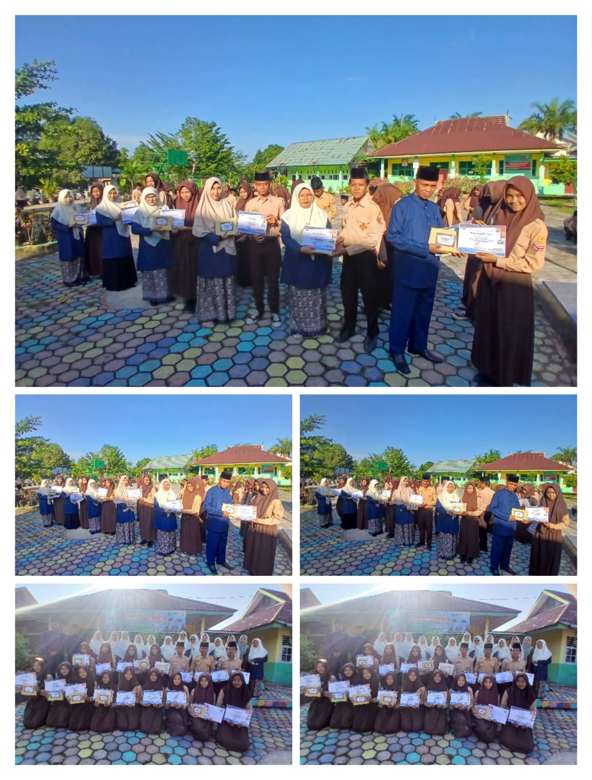 Siswa Berprestasi MTsN 4 Batanghari Terima Hadiah Peringkat Kelas Siswa Berprestasi MTsN 4 Batanghari Terima Hadiah Peringkat Kelas
