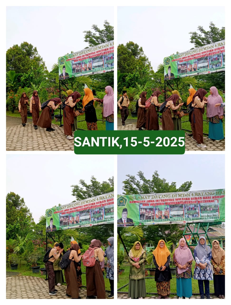 Sambutan Hangat Untuk Peserta Didik di Hari Kamis Berkah Sambutan Hangat Untuk Peserta Didik di Hari Kamis Berkah