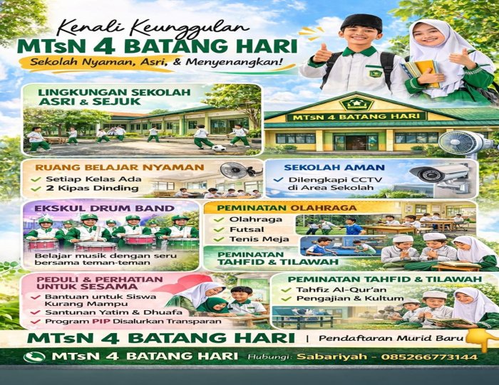 Konsistensi Kinerja Panitia Penerimaaan Murid Baru Tetap Berjalan  Melalui Penyebaran Layanan Informasi