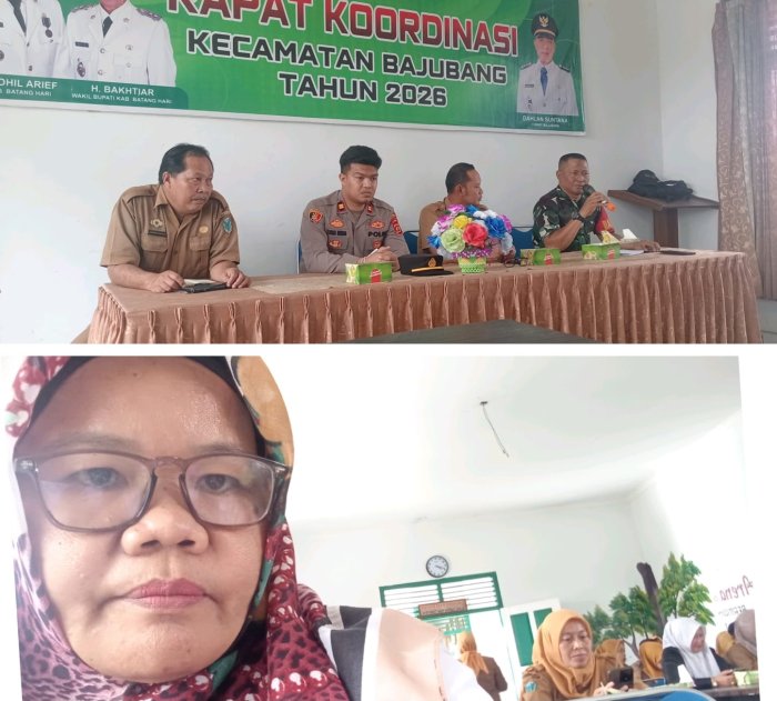 Wakasis Hadiri Rapat Pembubaran Panitia HUT RI ke-81 di Kecamatan Bajubang