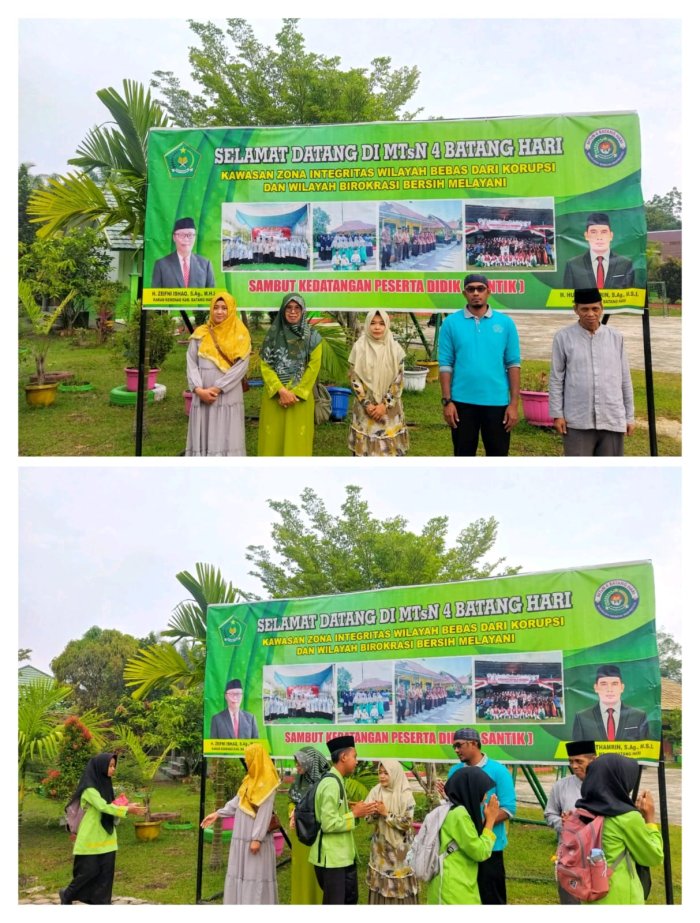 Jumat Penuh Berkah di MTsN 4 Batang Hari Diawali dengan Kegiatan SANTIK Jumat Penuh Berkah di MTsN 4 Batang Hari Diawali dengan Kegiatan SANTIK