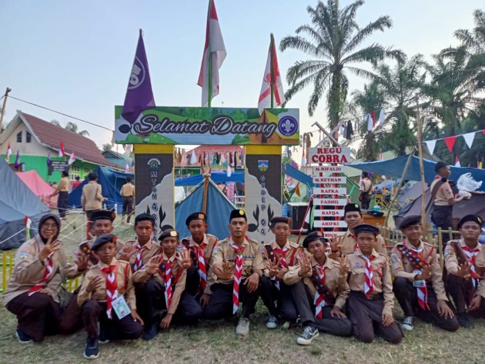 Regu Cobra  Foto Bersama Kamabigus di Kegiatan Jamran