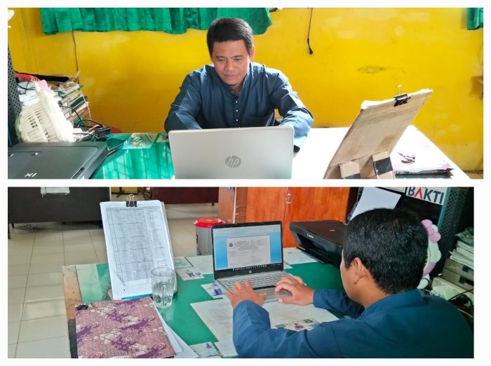 Staf TU MTsN 4 Batang Hari, Bapak Nurhakim, Susun SOP untuk Pemenuhan Bahan Zona Integritas Staf TU MTsN 4 Batang Hari, Bapak Nurhakim, Susun SOP untuk Pemenuhan Bahan Zona Integritas