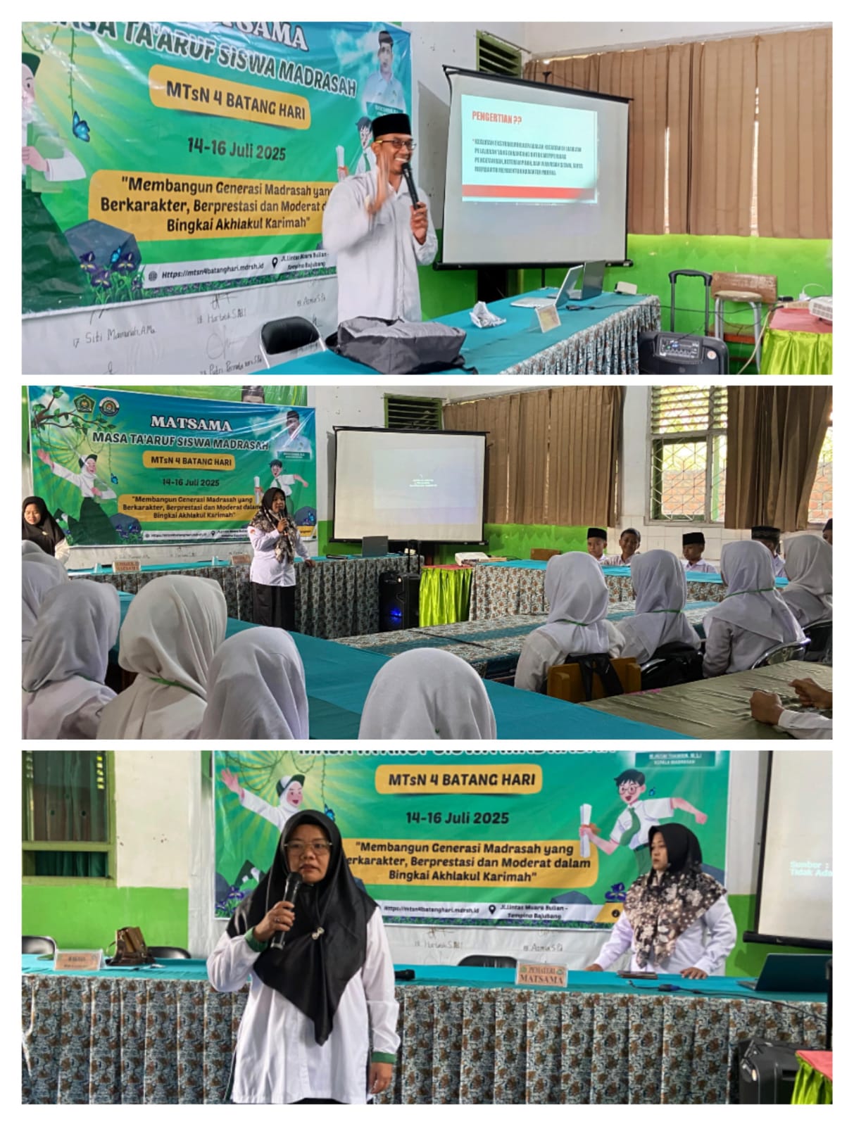 MTsN 4 Batanghari Lanjutkan Matsama Hari Kedua, Membangun Semangat dan Kebersamaan