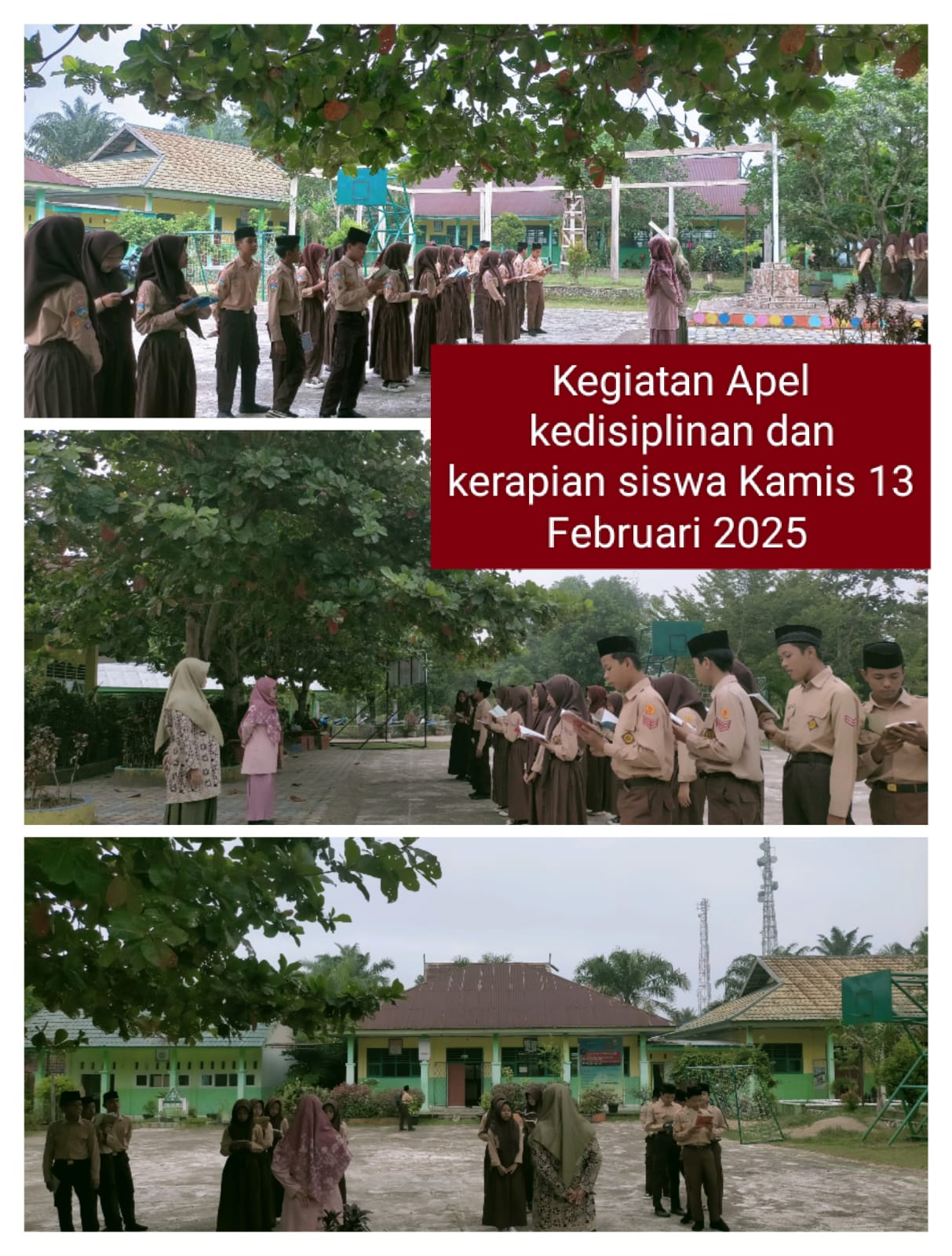 PEMBIASAAN BAIK MELALUI APEL RUTIN