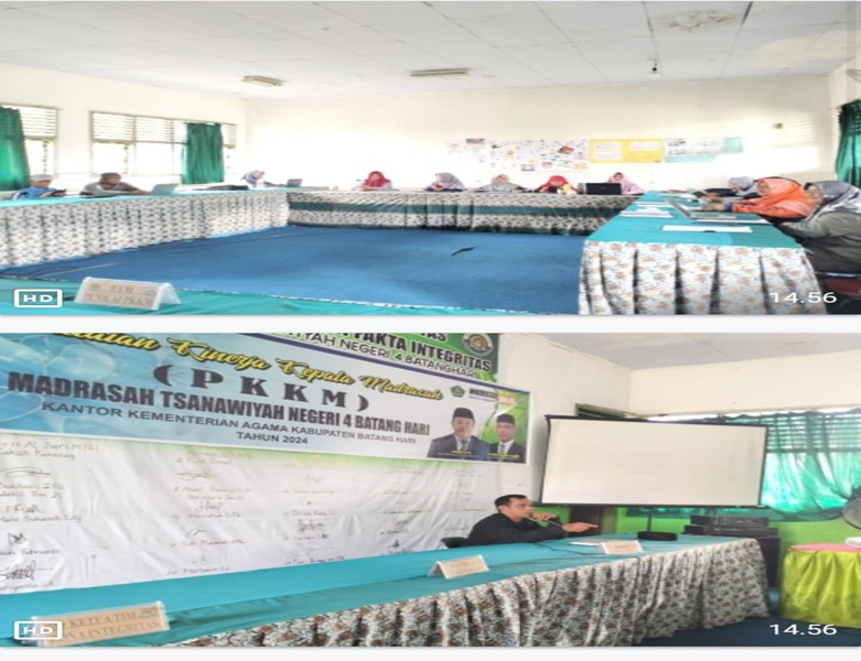 Rapat Pemantapan dan Internalisasi Pembangunan Zona Integritas MTs Negeri 4 Batanghari Menuju WBK dan WBBM