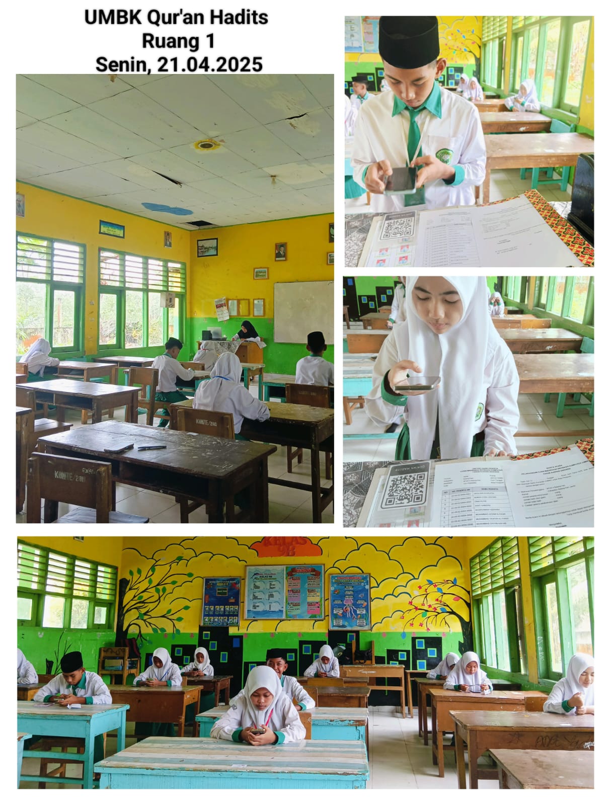 Pengawasan ketat, Ujian Madrasah Hari Pertama Berjalan lancar. Pengawasan ketat, Ujian Madrasah Hari Pertama Berjalan lancar.