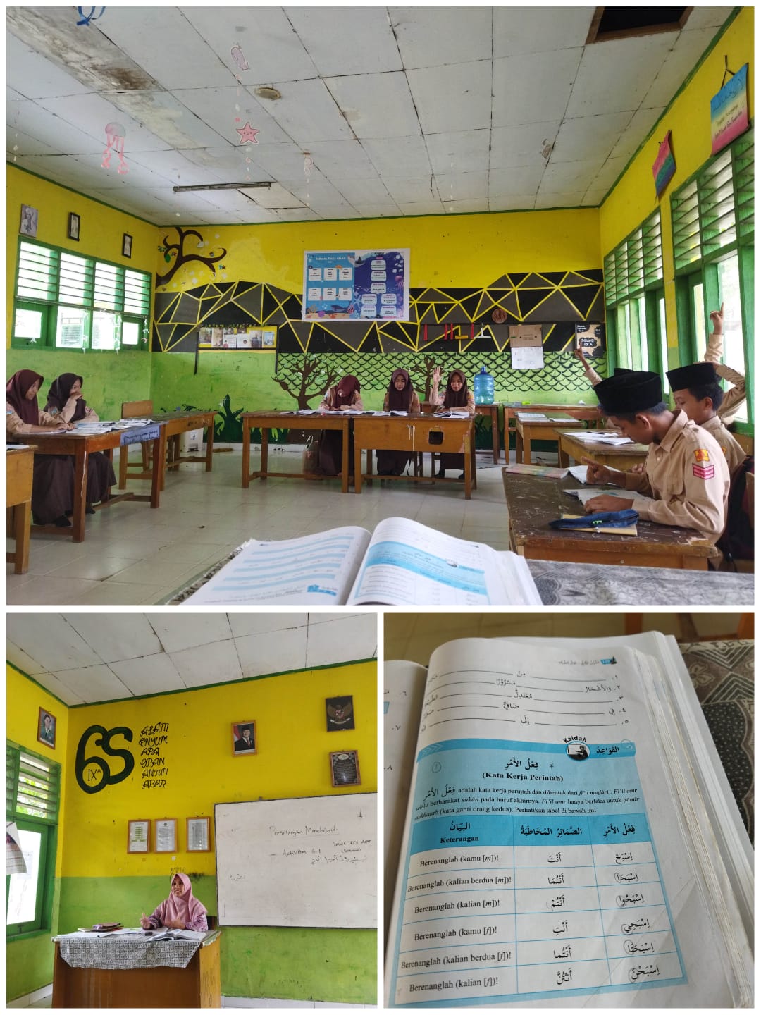 Pembelajaran Fi'il Amar di Kelas IX A MTsN 4 Batanghari